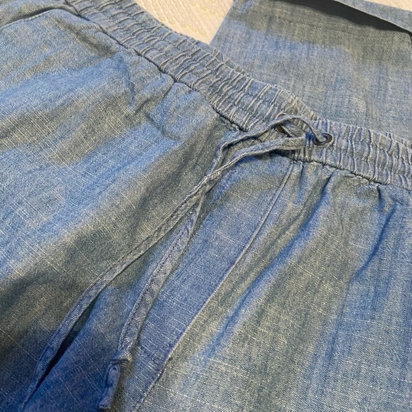 J By J Crew Chambray Pants Size 14 - Picture 2 of 5